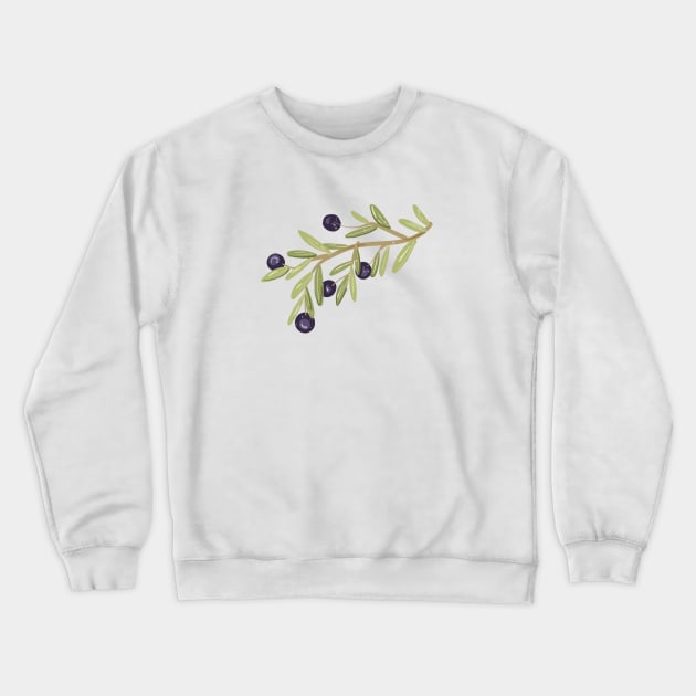 olive branch Crewneck Sweatshirt by Asome